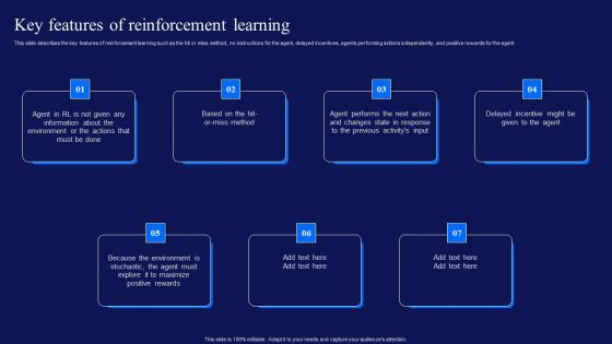 Reinforcement Learning Techniques And Applications Key Features Of Reinforcement Learning Diagrams PDF Reinforcement Learning Techniques And Applications Key Features Of Reinforcement Learning Diagrams PDF
