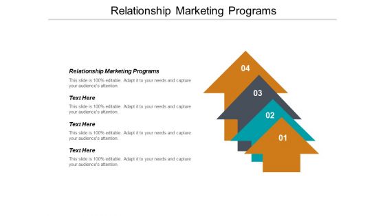 Relationship Marketing Programs Ppt PowerPoint Presentation Outline Demonstration Cpb
