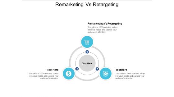 Remarketing Vs Retargeting Ppt PowerPoint Presentation Infographics Inspiration Cpb