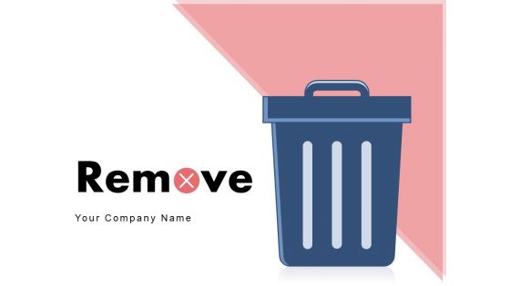 Remove Ecommerce Computer Icon Ppt PowerPoint Presentation Complete Deck
