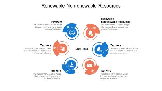 Renewable Nonrenewable Resources Ppt PowerPoint Presentation File Vector Cpb