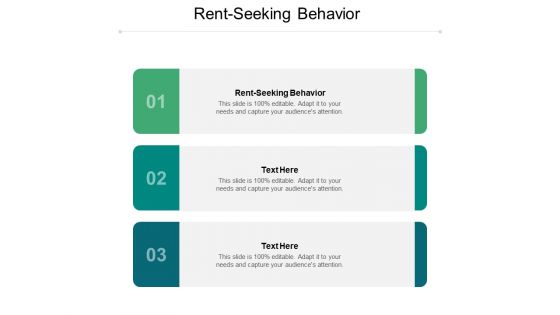 Rent Seeking Behaviour Ppt PowerPoint Presentation Professional Examples Cpb