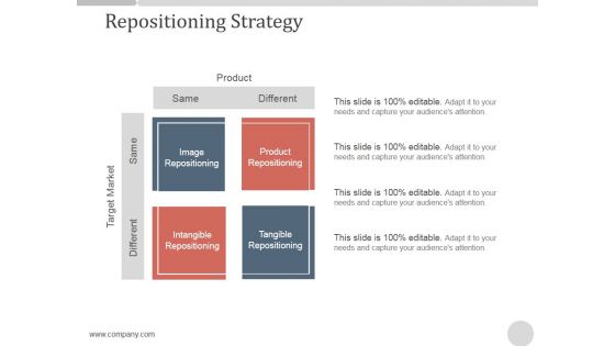 Repositioning Strategy Ppt PowerPoint Presentation Files