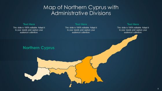Republic Of Cyprus Geographical Map Survey Results Ppt PowerPoint Presentation Complete Deck With Slides