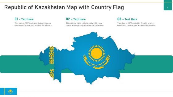 Republic Of Kazakhstan Geographical Provinces Ppt PowerPoint Presentation Complete Deck With Slides
