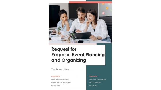 Request For Proposal Event Planning And Organizing Example Document Report Doc Pdf Ppt