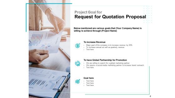 Request For Quotation Proposal Ppt PowerPoint Presentation Complete Deck With Slides