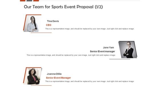 Request For Sporting Our Team For Sports Event Proposal Manager Ppt Ideas Picture PDF