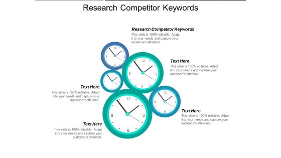 Research Competitor Keywords Ppt PowerPoint Presentation Ideas Shapes Cpb