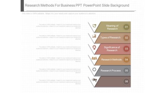 Research Methods For Business Ppt Powerpoint Slide Background