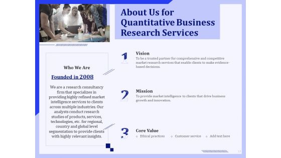 Research Proposal Quantitative Data Analysis Ppt PowerPoint Presentation Complete Deck With Slides