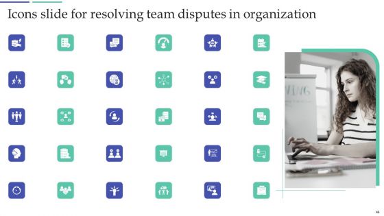 Resolving Team Disputes In Organization Ppt PowerPoint Presentation Complete Deck With Slides