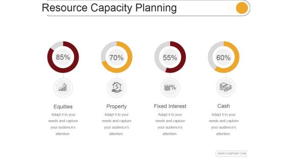 Resource Capacity Planning Template 1 Ppt PowerPoint Presentation Rules