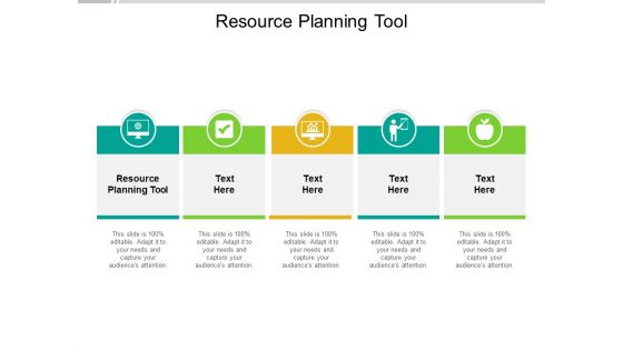 Resource Planning Tool Ppt PowerPoint Presentation Slides Introduction Cpb
