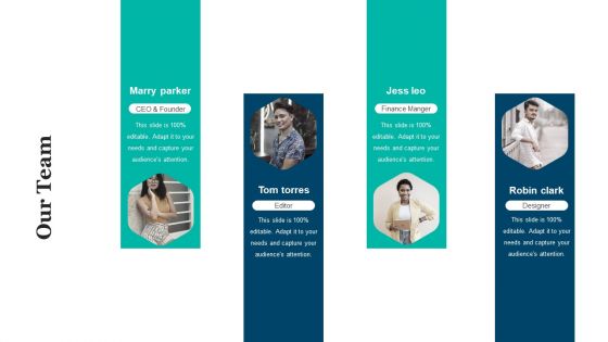Responsible Technology Playbook Our Team Ppt PowerPoint Presentation File Styles PDF Responsible Technology Playbook Our Team Ppt PowerPoint Presentation File Styles PDF