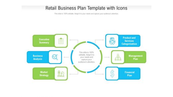 Retail Business Plan Template With Icons Ppt PowerPoint Presentation Gallery Guidelines PDF Retail Business Plan Template With Icons Ppt PowerPoint Presentation Gallery Guidelines PDF