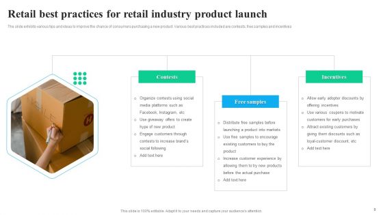 Retail Industry Product Launch Ppt PowerPoint Presentation Complete Deck With Slides