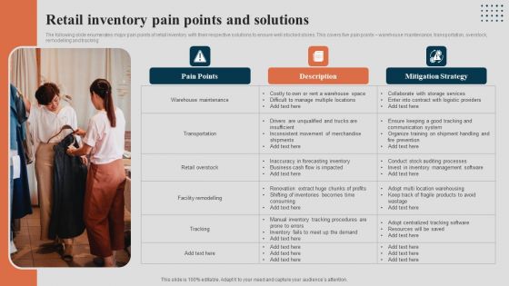 Retail Inventory Pain Points And Solutions Download PDF Retail Inventory Pain Points And Solutions Download PDF