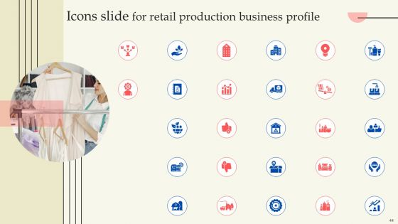 Retail Production Business Profile Ppt PowerPoint Presentation Complete Deck With Slides