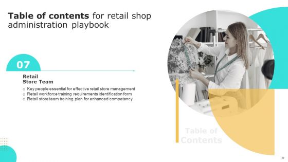 Retail Shop Administration Playbook Ppt PowerPoint Presentation Complete Deck With Slides