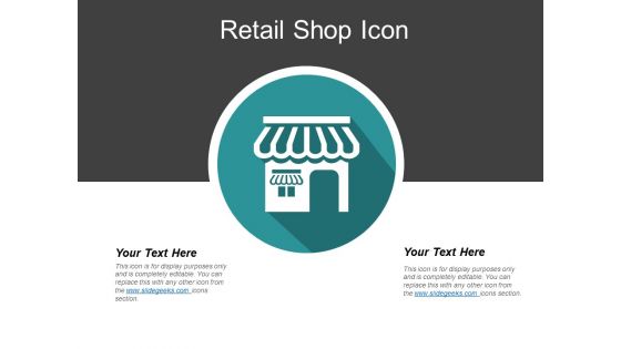 Retail Shop Icon Ppt PowerPoint Presentation Infographic Template Guide