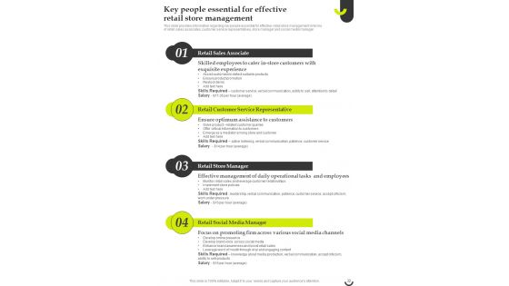 Retail Store Engagement Enhancement Techniques Playbook Template