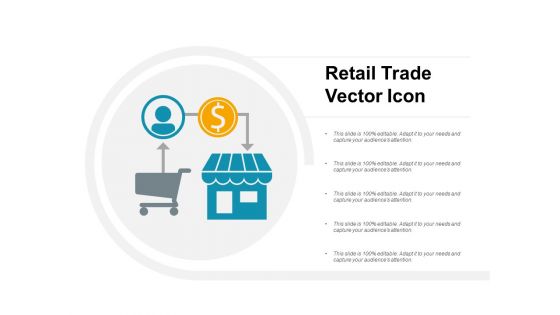 Retail Trade Vector Icon Ppt Powerpoint Presentation Model Clipart