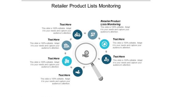 Retailer Product Lists Monitoring Ppt PowerPoint Presentation Ideas Format Cpb