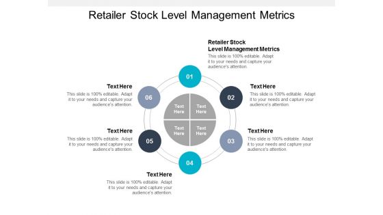 Retailer Stock Level Management Metrics Ppt PowerPoint Presentation Example File Cpb