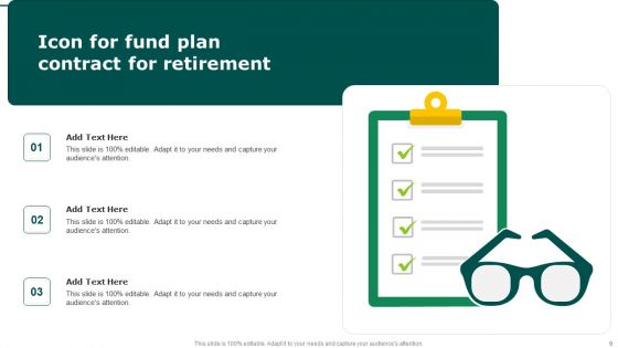 Retirement Fund Plans Ppt PowerPoint Presentation Complete With Slides