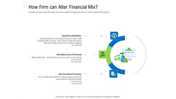 Revaluate Capital Structure Resolution How Firm Can Alter Financial Mix Brochure PDF