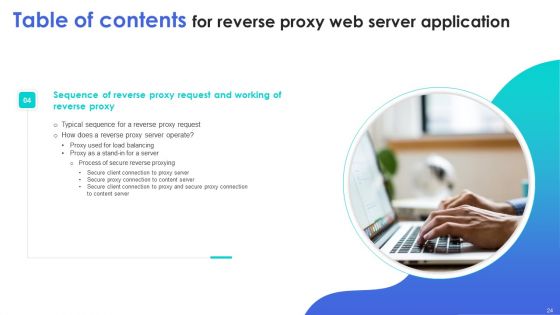 Reverse Proxy Web Server Application Ppt PowerPoint Presentation Complete Deck With Slides