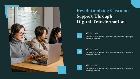 Revolutionizing Customer Support Through Digital Transformation Topics PDF Revolutionizing Customer Support Through Digital Transformation Topics PDF