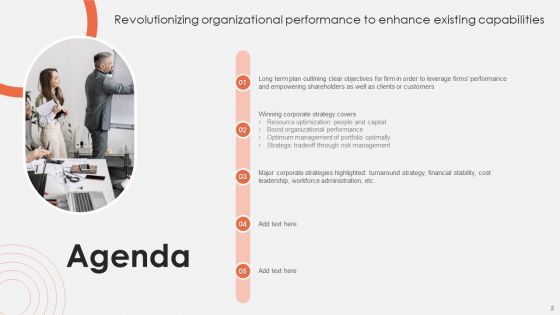 Revolutionizing Organizational Performance To Enhance Existing Capabilities Ppt PowerPoint Presentation Complete Deck With Slides