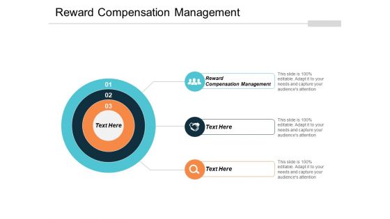 Reward Compensation Management Ppt PowerPoint Presentation Inspiration Template Cpb