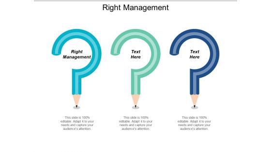 Right Management Ppt PowerPoint Presentation Gallery Grid Cpb