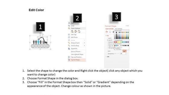 Right Selection Of Candidate Diagram Powerpoint Template