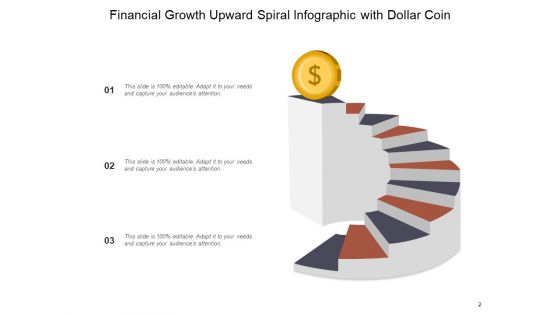 Rising Spiral Arrow Diagram Financial Growth Ppt PowerPoint Presentation Complete Deck