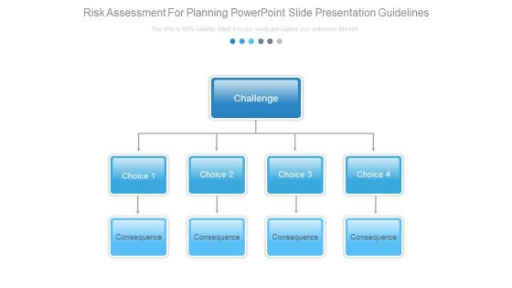 Risk Assessment For Planning Powerpoint Slide Presentation Guidelines
