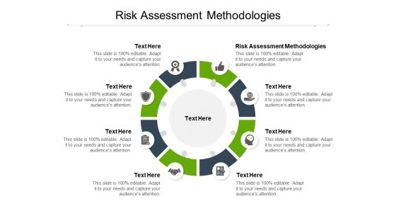 Risk Assessment Methodologies Ppt PowerPoint Presentation Show Icons Cpb