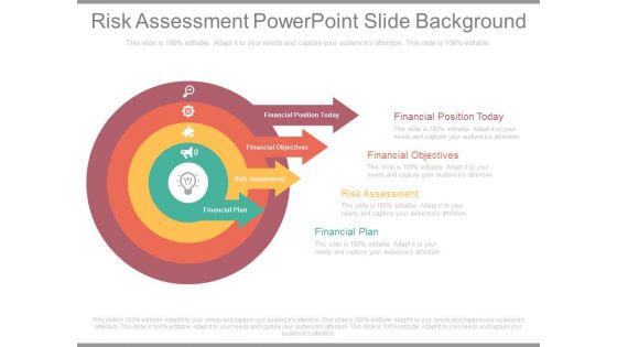 Risk Assessment Powerpoint Slide Background