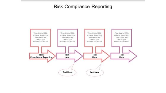 Risk Compliance Reporting Ppt PowerPoint Presentation Model Microsoft Cpb Pdf