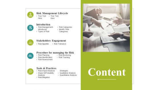 Risk Management Lifecycle Ppt PowerPoint Presentation Complete Deck With Slides