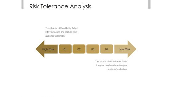 Risk Tolerance Analysis Template 2 Ppt PowerPoint Presentation Clipart