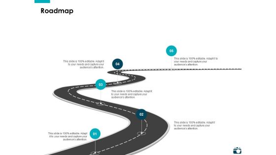 Roadmap Five Process Ppt PowerPoint Presentation Summary Tips