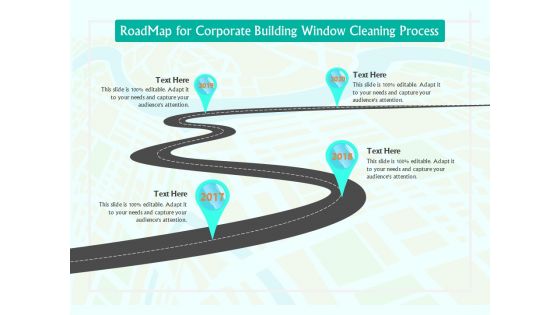 Roadmap For Corporate Building Window Cleaning Process Ppt File Guidelines PDF