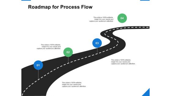 Roadmap For Process Flow Timeline Ppt PowerPoint Presentation Layouts Show