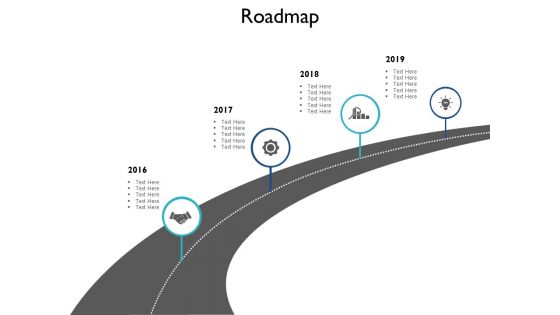 Roadmap Gears Ppt PowerPoint Presentation Pictures Templates