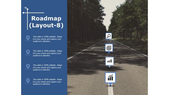 Roadmap Layouts For A Project Ppt PowerPoint Presentation Complete Deck With Slides