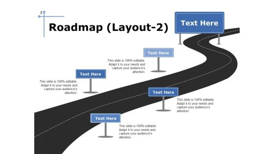 Roadmap Layouts For A Project Ppt PowerPoint Presentation Complete Deck With Slides